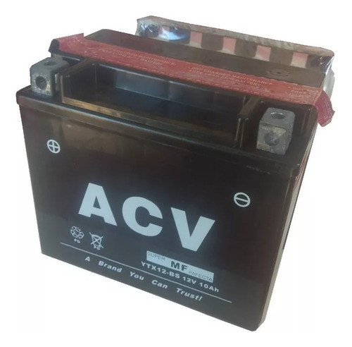 Bateria Moto Acv 12volt - 10amp - Mondial Rd250s - Libre Man 0