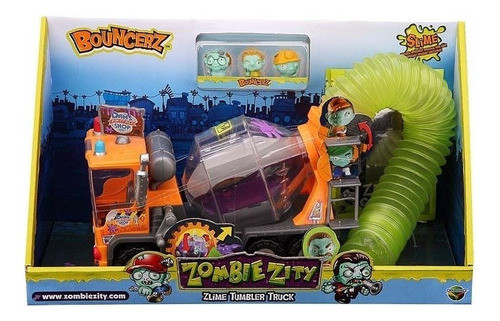 Camión Zombie Zity Con Figuras Y Slime Dracco M131005 0