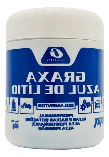 Graxa Azul Multiuso Rolam.pote 80g 1