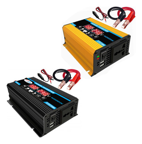 Inversor Usb De Energia Solar De 4000w Car Home 110v 1 Inversor Usb De Energia Solar De 4000w Car Home 110v 1