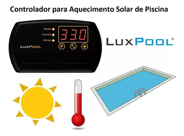 Controlador Temperatura Piscina - Cdt - Aquecimento Solar 1