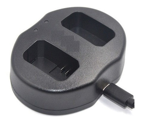 Cargador Usb Dual P/ Batería Np-fw50 P/ Sony A6100 A6300 A7 0