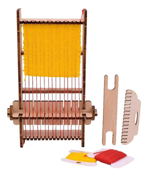 . Tecelagem Tear Quadro Tear Kit Tecelagem Artesanato 0