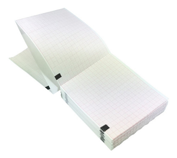 Papel P/ Ecg Mac 400 80mm X 90m 280 Folhas Kit C/05 Unidades 0