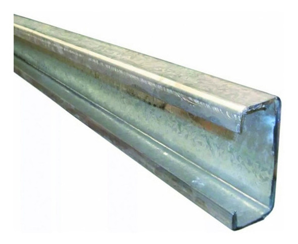 Perfil C De Chapa Galvanizado 100 X 50 X 15 X 2.0 Mm X 6 Mts 0