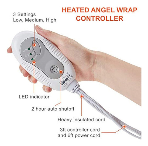 Envoltura De Manta Térmica Sherpa, Regalo De Chal Eléctrico 1