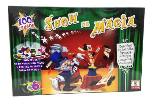 Juego De Magia Show De Magia 100 Trucos Implas 365 Rayuela 0