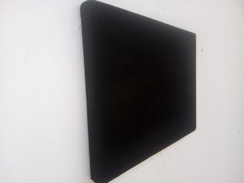 Bastidor Entelado Negro De 15x15 P/ Pintar Al Óleo O Acrílic 0