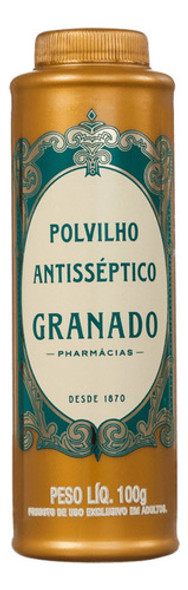 Granado Tradicional Polvilho Talco Antisséptico Para Pés 4un 1