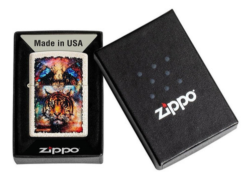 Encendedor Zippo Modelo 49579 Tiger Original Garantia 1