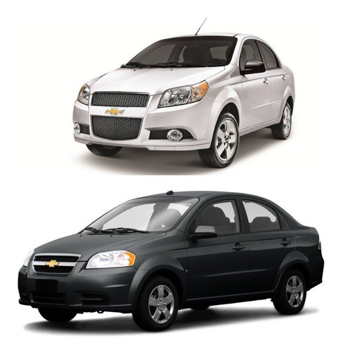 Juego Deflector De Ventanilla Trasero Chevrolet Aveo 1