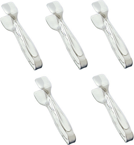 5 Pegador Pinça Inox P Coxinha Salgado Doce Bar Restaurante 0