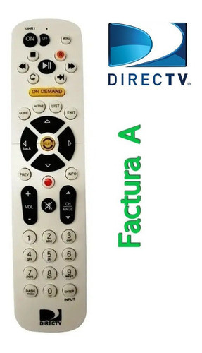 Control Remoto Directv Ondemand Boton Grabacion 1