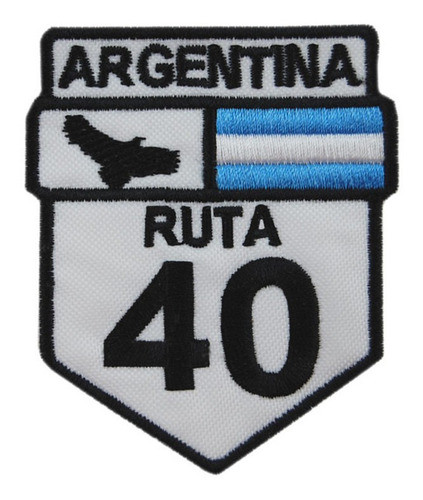 Parches Bordados Ruta 40 3 9 Todas Las Rutas A Pedido 0