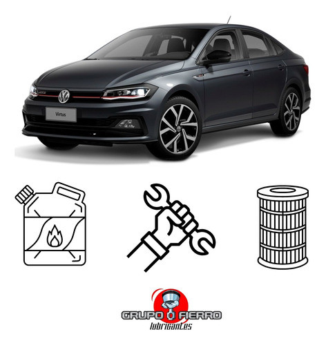 Cambio De Aceite Shell Ultra Y Filtro Vw Virtus 0