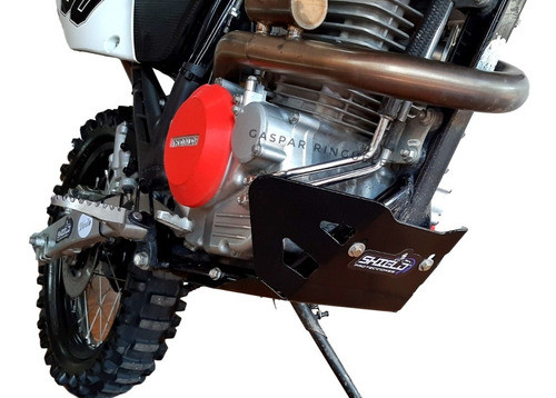 Chapon Cubre Carter Honda Tornado 250 /xre 300 Negro.shield 0