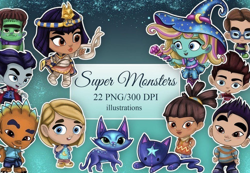 Cliparts Imagenes Png Super Monsters 0