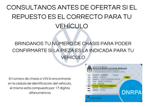 Fender De Paragolpes Delantero Izquierdo Vw Amarok Original 1