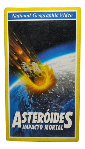 Fita Vídeo Vhs Asteroides Impacto Mortal National Geographic 0