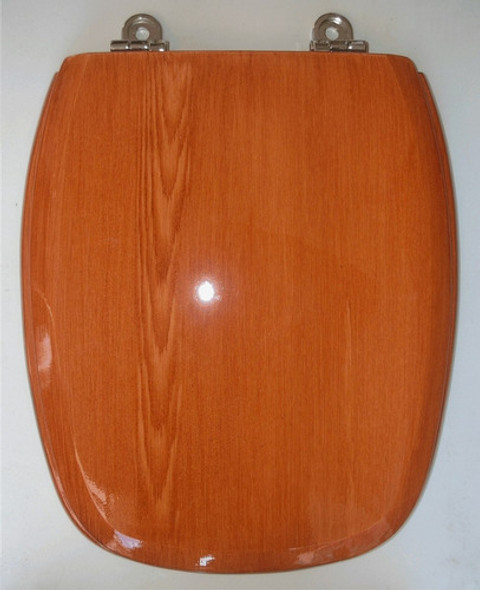 Tapa Asiento Inodoro Verona Resina Acab Cedro Natural Hmetal 1