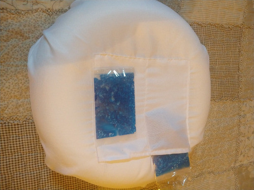 Almohadón Aro C/funda Gel Frio-calor Antiescaras Hemorroides 1