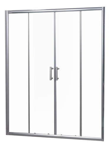 Mampara De Baño Línea Castle Corrediza 1900mm X 1900mm 0