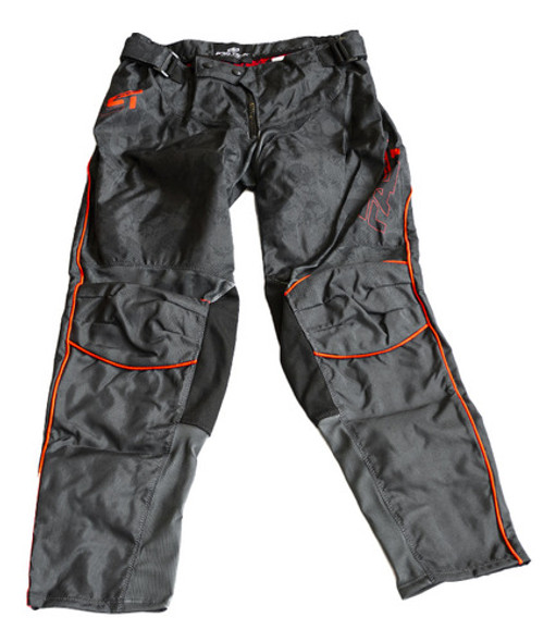 Pantalon Modelo Fast Talle 46 Plomo/rojo 0