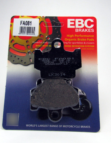 Pastilla Freno Ebc Fa081 Yamaha Rx 115 99 F 1