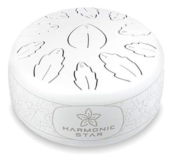 Harmonic Star Steel Tongue Drum 10 Pulgadas Kit De Batería P 0