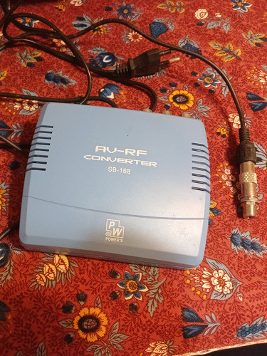Convertidor  Rca- Rf Av-rf Sb168. 0