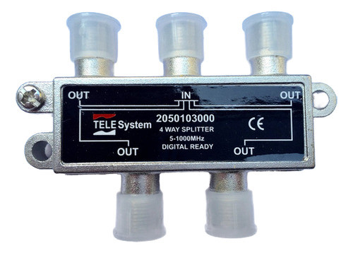 Divisor 4x1  P/ Tv Digital Vhf / Uhf / Catv 1