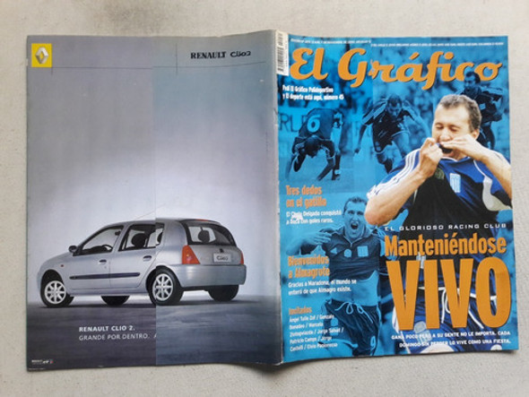 Revista El Gráfico Nº 4231 Racing Gimnasia Lp - Suplemento 0