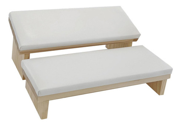 2 Pçs Manicure Mão Resto Do Prego Descanso De Mão Branco 0