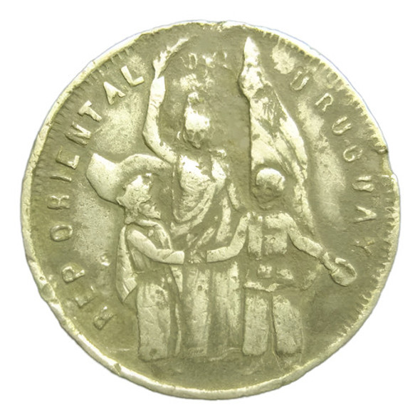 Aparicio Saravia Medalla De La Paz Del 25 Setiembre De 1897. 0