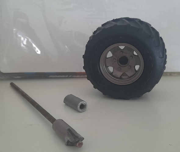 Rueda Jeep De Rambo - Jocsa Años 80 Colección Para Reparar! 0