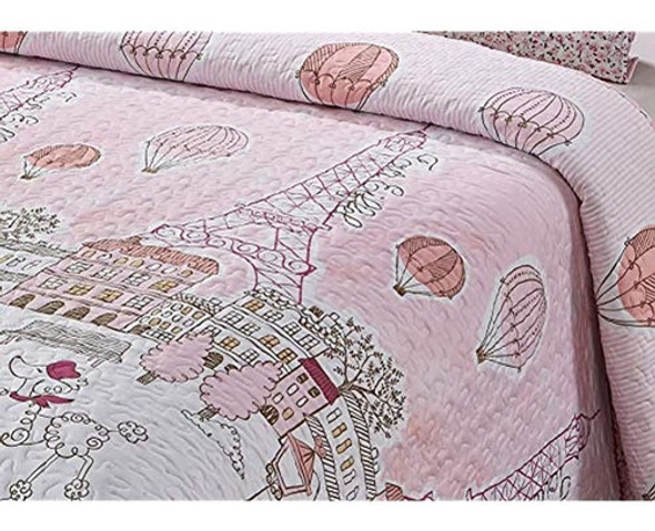 Mejor Estilo Hogareño Blanco Rosa París Torre Eiffel Con Árb 1