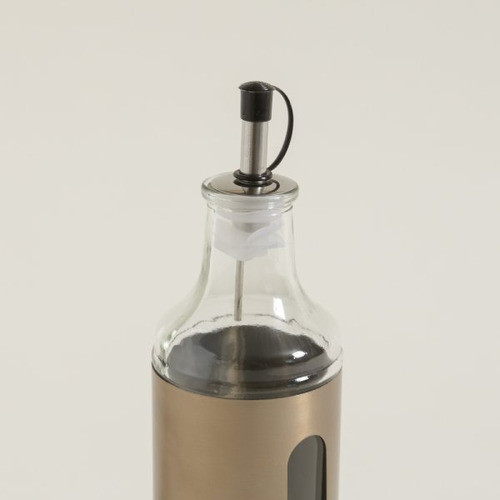 Aceitera De Vidrio C/ Visor Chicago Golden Mink 380ml 1
