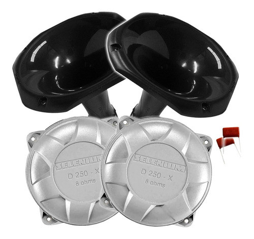 Driver Jbl Selenium X2 D260 Pro 150w Rms + Cornetas + Capa 0