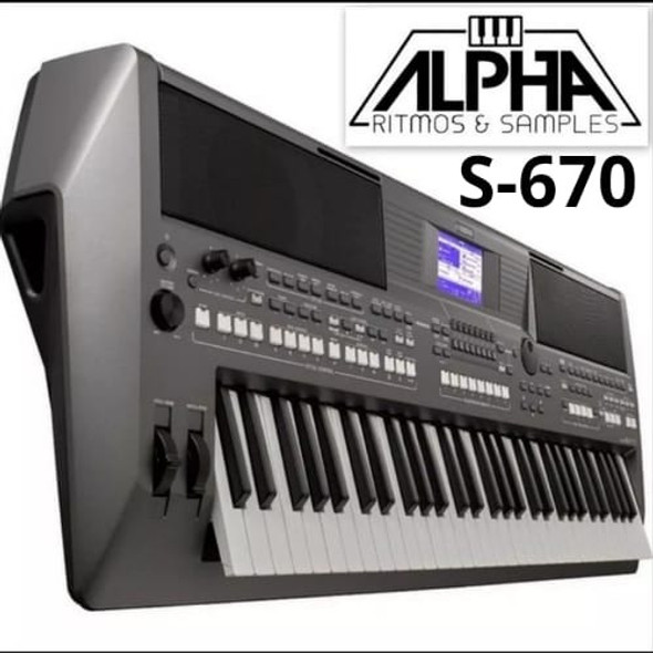 Pack Samples Gospel Teclado S-670 Ritmos + Timbres 1