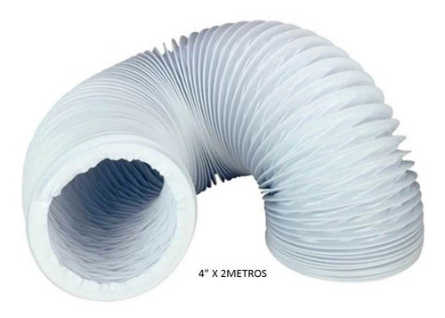 Tubo Manguera Salida Aire Acondicionado Portatil 4 X 2 Mtrs 0