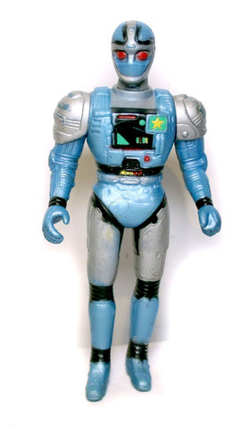 Boneco Jiban Glasslite Anos 80 Vinil 16cm Pintura Original 0