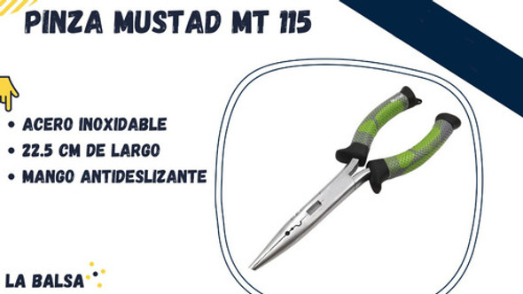 Pinza Mustad Mt115 (acero Inoxidable) - (progg) 1