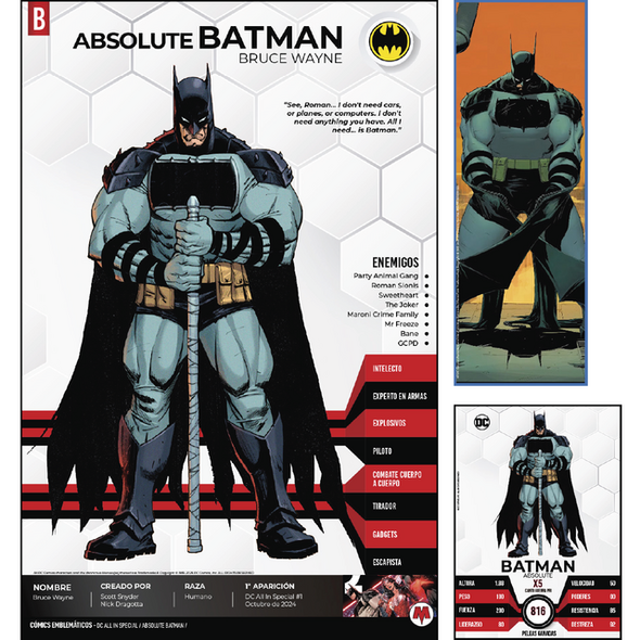 Ovni Press Absolute Batman - Exclusive Leo Castellani Cover - Snyder Dragotta - July 2025 Release