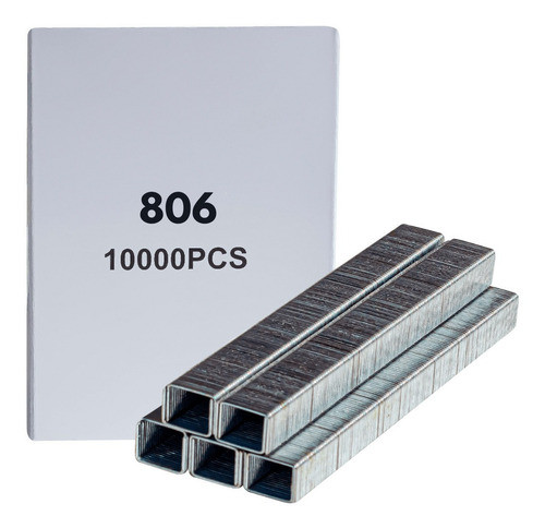 Grampo Pcw 80/6 Para Grampeador Pneumático Com 10000 Peças 0