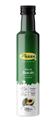 Kit 2 Óleo De Abacate Extra Virgem Pazze 250ml 1