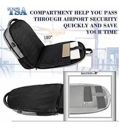 Mochila De Viaje Para Computadora Portatil ,puerto Usb - A7 1