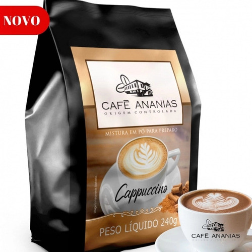 Mistura Em Pó Capuccino Café Ananias 240g 0