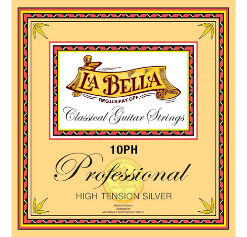 ~? La Bella 10ph Profesional De Alta Tensión Plata 0
