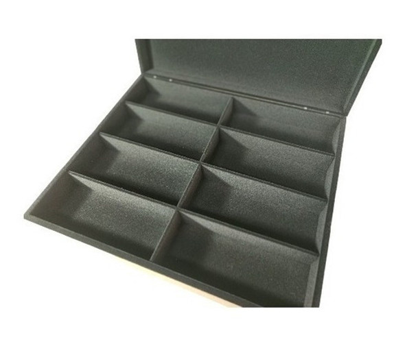 Caixa Em Mdf Para 8 Óculos Flocada Com Veludo 133 0