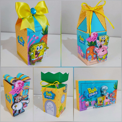 Arquivo Corte Digital Silhouette E Pdf Bob Esponja 1